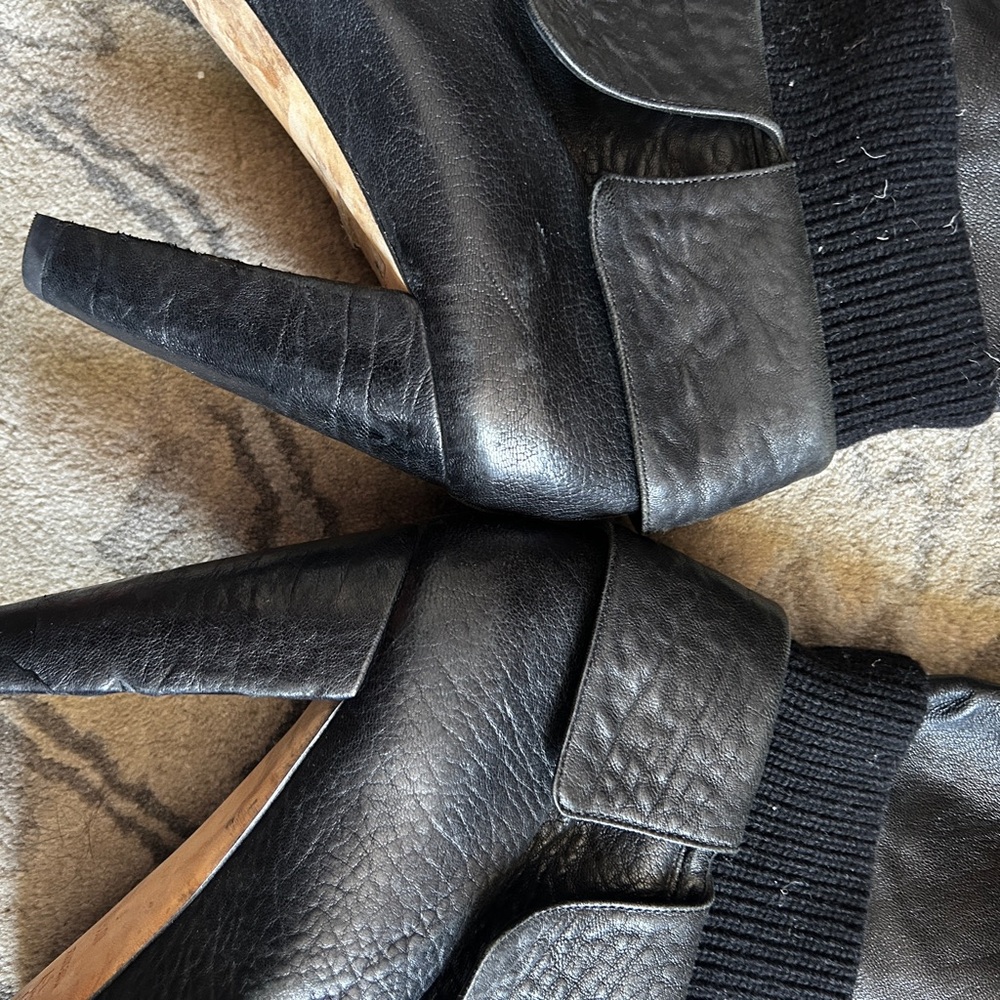 Loeffler Randall Black Lucy boots 10.5 - Picture 14 of 16